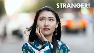Taking pictures of strangers at 85mm f1.2 | POV street photography Canon EOS R