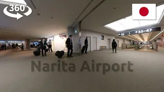 360 Video Tour of Narita International Airport in Japan