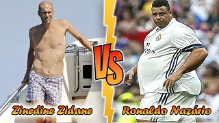 Zinedine Zidane VS Ronaldo Nazário Transformation 2023⭐ The Legendary Duo 🔥