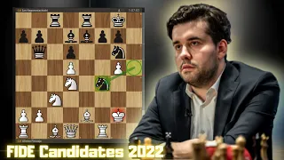 Nepo's IMMORTAL!? - Alireza Firouzja vs Ian Nepomniachtchi - FIDE  Candidates 2022, ROUND 11