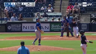 Gleyber Torres Hits Second Home Run of Game in Spring Training