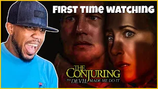 The Conjuring: The Devil Made Me Do It (2021).. FIRST TIME WATCHING/ MOVIE REACTION!!!