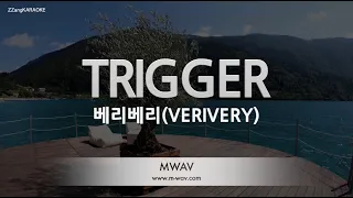 [짱가라오케/노래방] 베리베리(VERIVERY)-TRIGGER [ZZang KARAOKE]