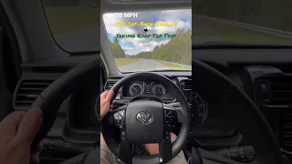 Freeway Cruising in a 2022 Toyota 4Runner TRD Pro - TRD Exhaust & Roof Top Tent NOISE