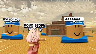 ROBLOX Evade Funny Moments #55 (Bobo Scary)