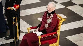 Danimarca, la regina Margherita II fa la sua ultima apparizione cerimoniale prima dell'abdicazione