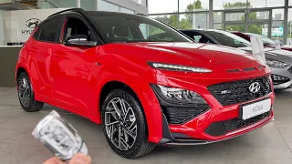 Новый HYUNDAI Kona N Line 2022 - ПЕРВЫЙ ВЗГЛЯД и ОБЗОР