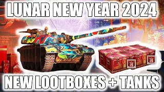 Lootboxes + FREE Premium Tank!!! - Lunar New Year 2024 Event - World of Tanks News