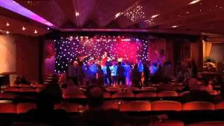 Fuze band 60s 70s party on oceana p&o ship