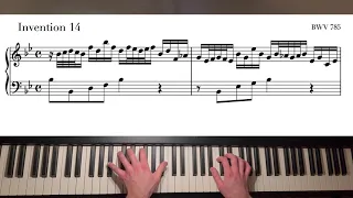 Bach: Invention No. 14 in B-flat Major, BWV 785