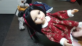 Распаковка новой одежды платья для куклы Паола Рейна Paola Reina doll outfit 27.02.2023