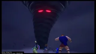 KINGDOM HEARTS 3 - Wind Titan Boss Fight