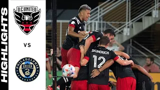 HIGHLIGHTS: D.C. United vs. Philadelphia Union | August 28, 2021