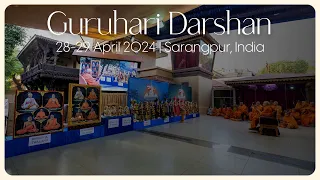 Guruhari Darshan, 28-29 Apr 2024, Sarangpur, India