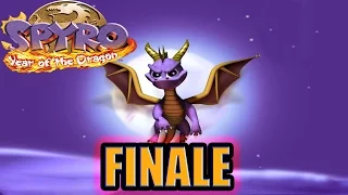 Spyro: Year of the Dragon - FINALE - Midnight Mountain Home: SUPER BONUS ROUND! 100% Game Completion