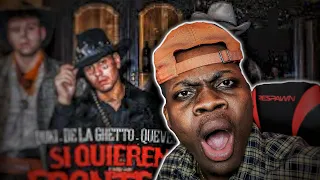 DUKI, De La Ghetto, Quevedo - Si Quieren Frontear (Video Oficial) | AMERICAN REACTION/REVIEW 🇦🇷