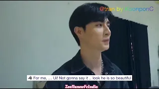 (Eng Sub)Zee Came To Meet Nunew At"You Magazine"Photoshoot😯😏😍They Are Inseperable🤭#zeenunew