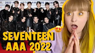 (RE-UPLOAD) FIRST TIME REACTION TO SEVENTEEN LIVE! BEST ARTIST PERFORMANCE AT AAA 2022