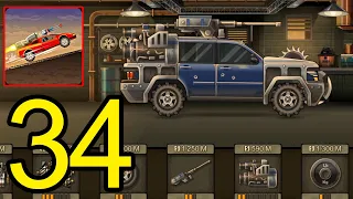 EARN TO DIE 2 - Gameplay Walkthrough Part 34 - New Zombie Car Game - (iOS, Android)