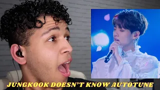 SINGER Reacts to Jungkook Doesn't Know AutoTune | IM SHOCKED