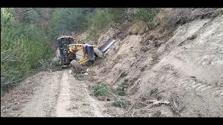 CAT 140M ORMAN CANAVARI~ FOREST MONSTER~#grader #buldozer #keşfet #nasılyapılır #komatsu #dozer