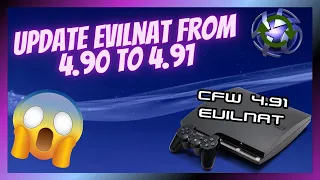 How To Update Your PS3 Evilnat CFW Console From 4.90 To 4.91 Quick Video Tutorial