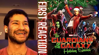 Watching The Guardians Of The Galaxy Holiday Special FOR THE FIRST TIME! || Marvel Special Reaction!