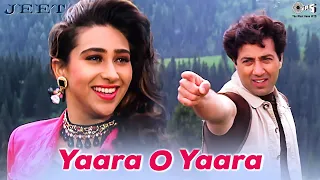 Yaara O Yaara | Jeet | Sunny Deol, Karisma Kapoor | Alka Yagnik & Vinod Rathod | 90's Love Hits