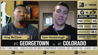 Will Georgetown upset Colorado in round 1?