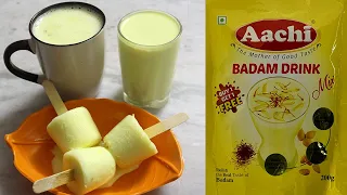 Aachi Badam Drink Mix | Aachi Badam Drink Kulfi Ice | Instant Badam Milk Powder