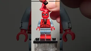 LEGO Spider-Man Homecoming | Homemade Suit | Unofficial Lego Minifigure #shorts #spiderman #lego