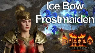 Diablo 2 Resurrected - My Frostmaiden Amazon Gears and Skills Guide Patch 2.6