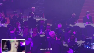 170222 GAON BTS EXO GOT7 reaction to BLACKPINK WHISTLE