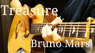 Bruno Mars - Treasure - Acoustic Guitar Cover（Kent Nishimura）Fingerstyle