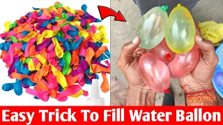 Best 3 Easy Trick To Fill Water Balloons For Holi | Holi Stash | Holi Cheapest Market | Holi 2022