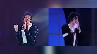 Michael Jackson | Billie Jean Comparison Malaysia (10/29/1996) VS New York (09/10/2001)