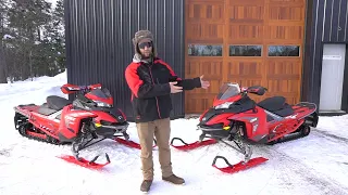 @LynxSnowmobiles  Rave RE vs. Xterrain RE