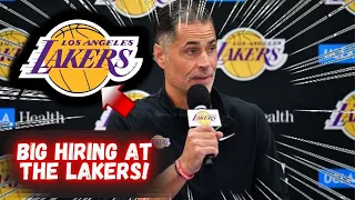 MY GOD! HIRING EXPLODES THIS MORNING! PELINKA CONFIRMS! LAKER NEWS!