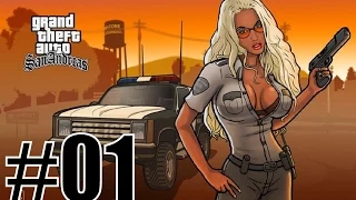 Let's Play Grand Theft Auto: San Andreas #01 - Finding Trouble Quickly