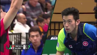 Wong Chun Ting vs Koki Niwa [ Team World Cup 2018 ]