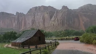 Flash Flood at Capitol Reef