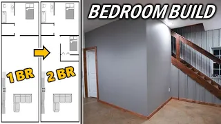 Adding a BEDROOM to my House in 10 Minutes!