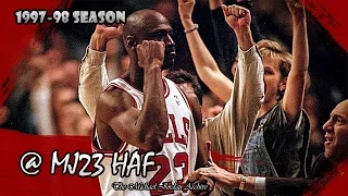 Michael Jordan Highlights vs Hawks (1998.02.13) - 37pts, MJ's a Killer!