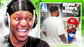 KSI Reacts to GTA V MEMES