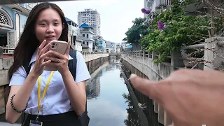 Observing Real Life in Cambodia Living Along Stueng Mean Chey Canal