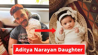 Aditya Narayan Shared Baby Girl First Pic | Aditya Narayan & Shweta Share Daughter Name & Photo