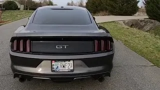 Ford Mustang GT V8 MK6 w/ ARMYTRIX Cat-Back Exhaust l Pure Sounds!