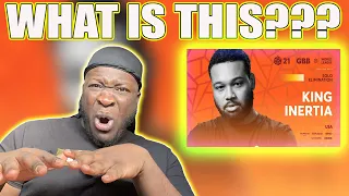 AMERICAN RAPPER REACTS | TO King Inertia Reaction | Grand Beatbox Battle 2021 : World League