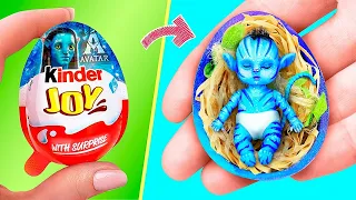 Avatar se Convierte en Mamá / 30 Trucos y Manualidades con Muñecos Bebés