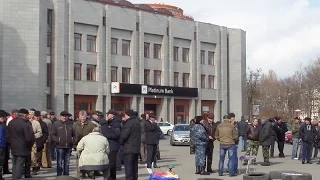 Ветераны-афганцы провели митинг у Одесской облгосадминистрации.